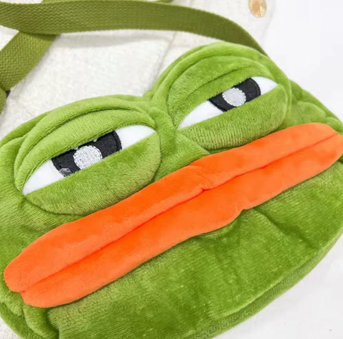 Mini Gigi Bag - peluche rana Gigi di adottaungigi.it, idea regalo speciale per famiglie e coppie