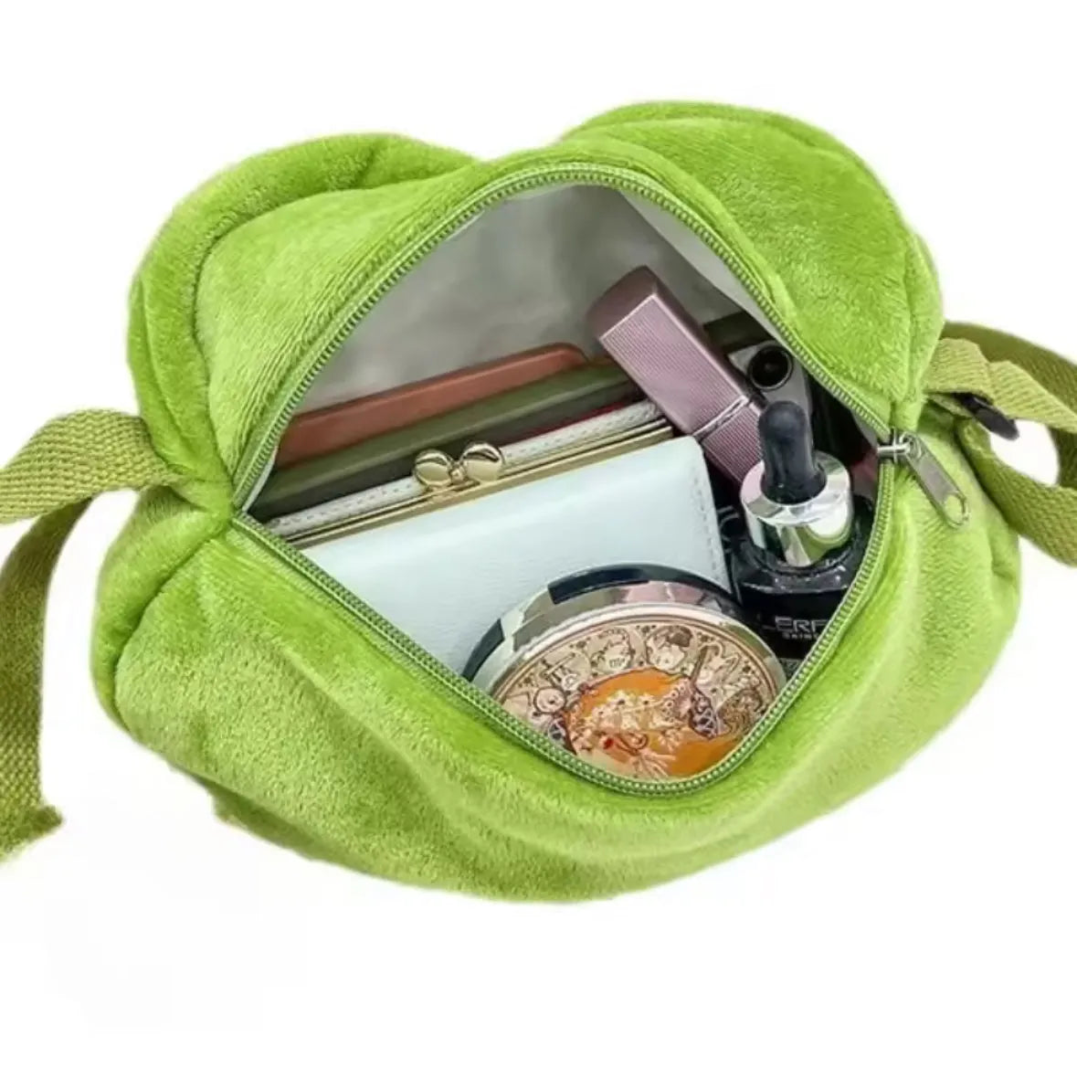 Mini Gigi Bag - peluche rana Gigi di adottaungigi.it, idea regalo speciale per famiglie e coppie